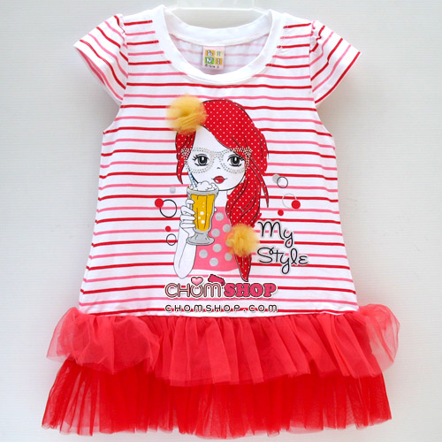 ไซส์ 3 น้อง 18-24 เดือน สีแดง