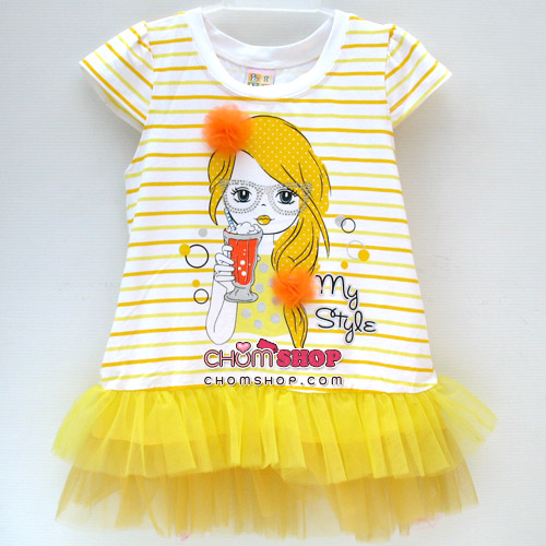 ไซส์ 1 น้อง 12 เดือน สีเหลือง