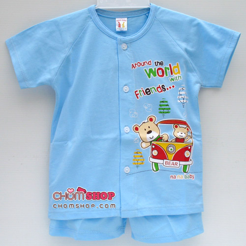 Size L 3-6 เดือน สีฟ้า