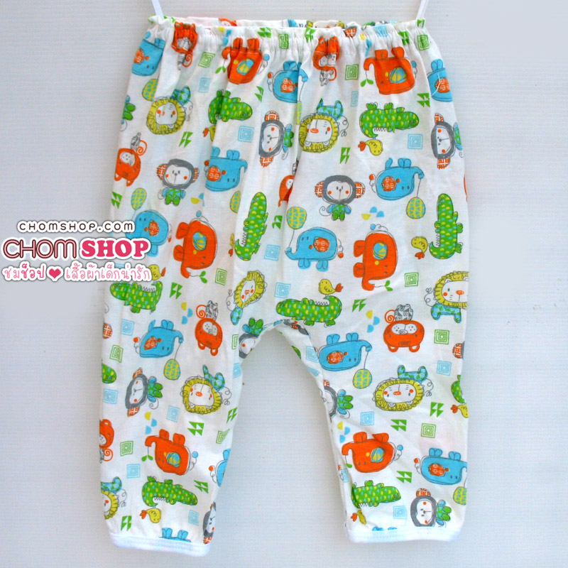 ลายสัตว์ต่าง ๆ โทนเขียว-ฟ้า